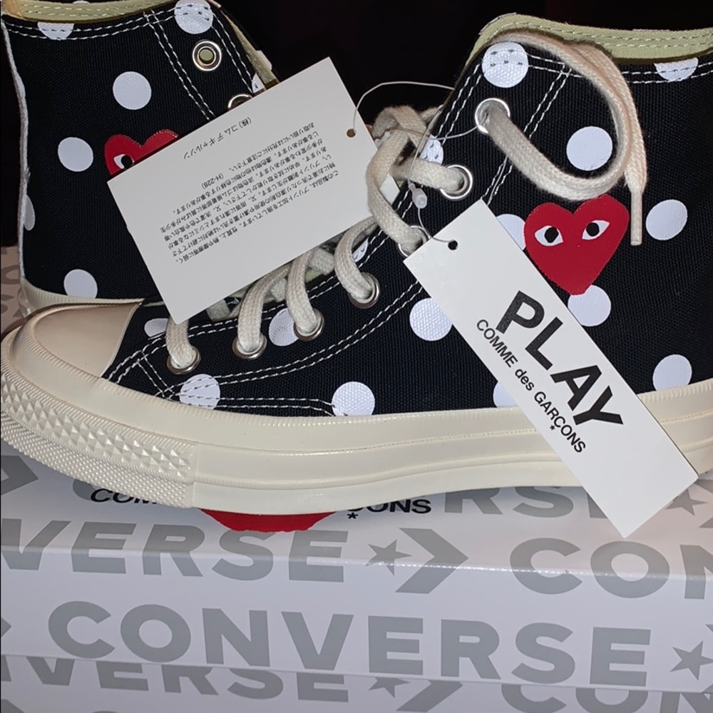 Play Converse Comme des Garçons polka dot